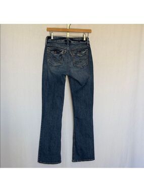 Silver Jeans Co Women's Suki Bootcut Jeans Size 28 X 33 Stretch Western Med Wash